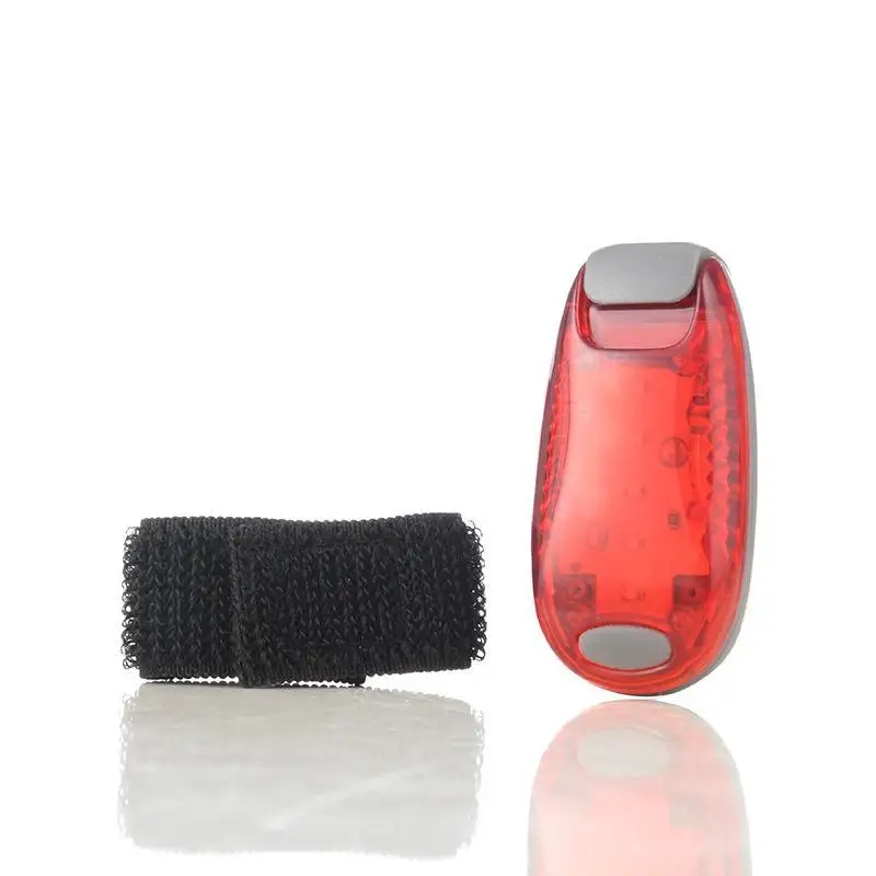 LED Safety Warning Light 5 Bright LEDs Waterproof Lightweight Flash Modes For Night Cycling Hiking Running