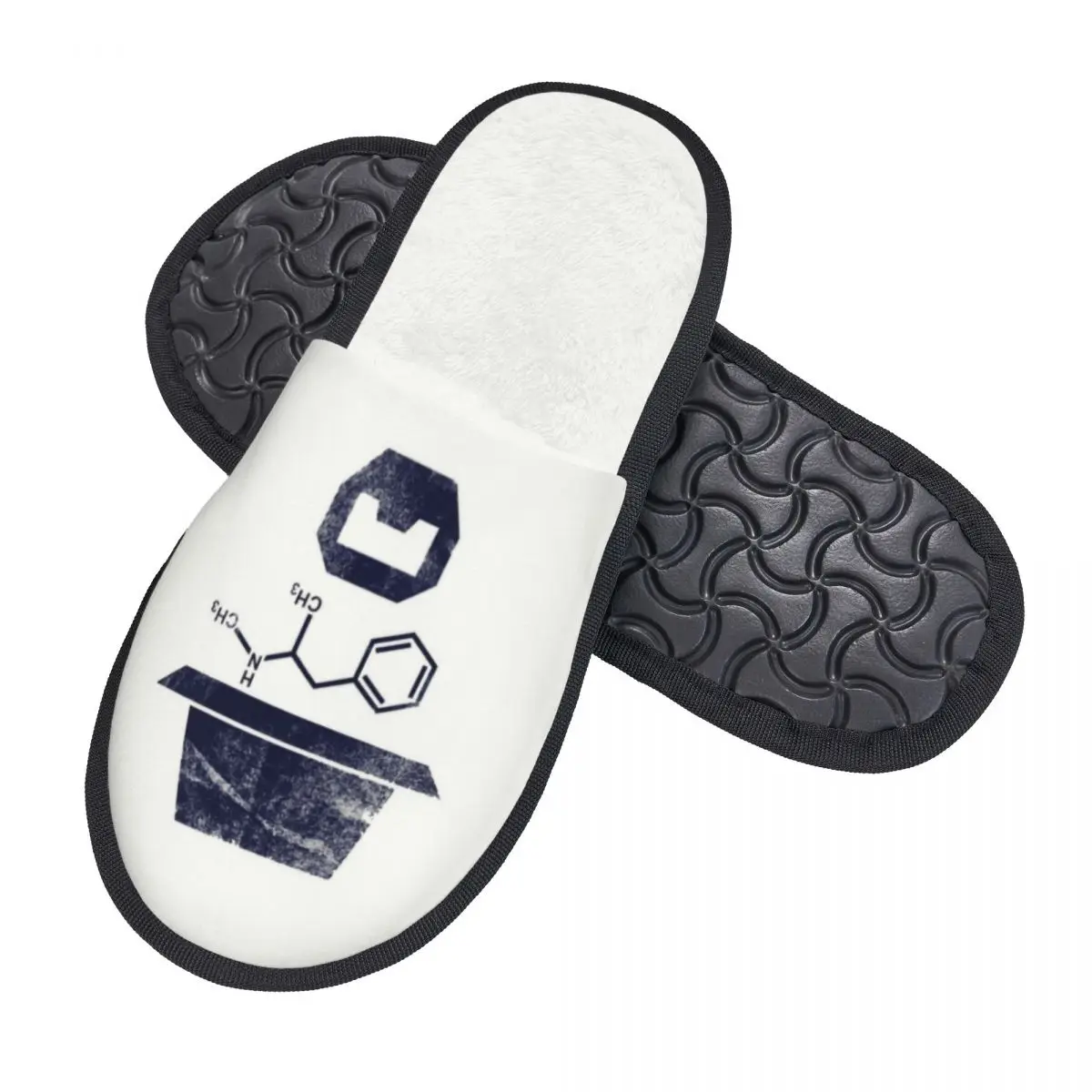 Custom The Alchemist Of Science Soft Memory Foam House Slippers  Breaking Bad Heisenberg Chemistry Cozy  Anti-skid Sole Slipper