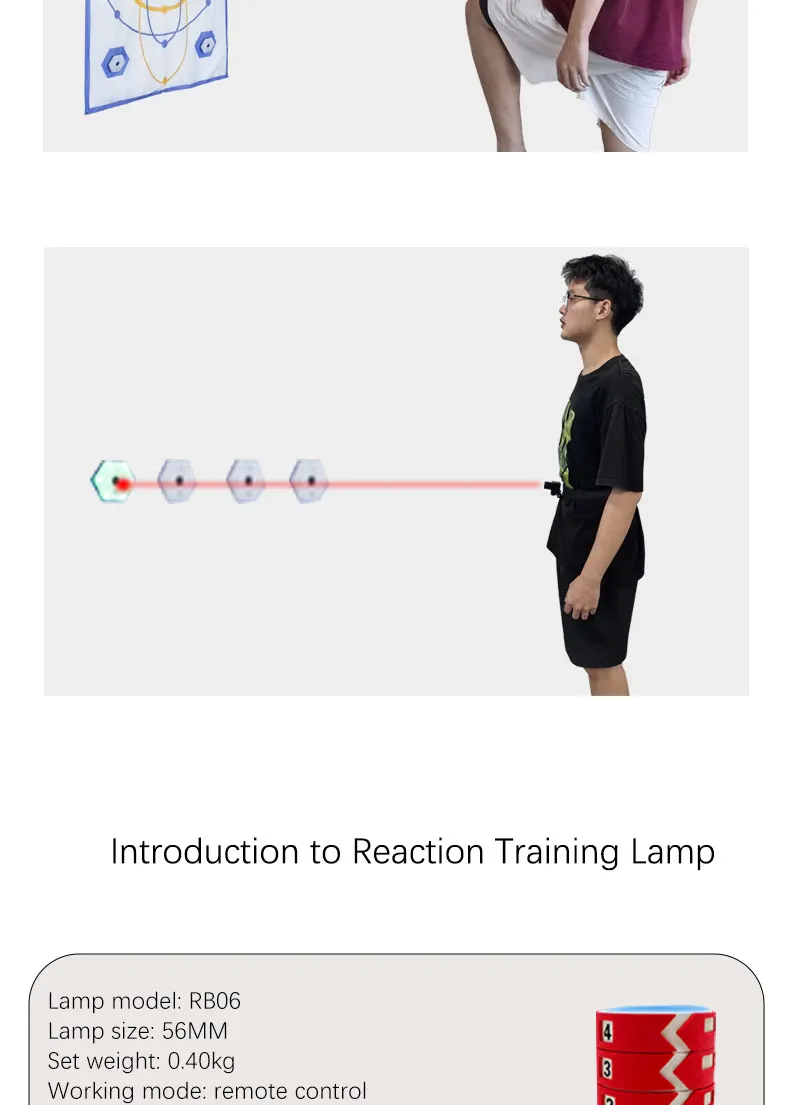 Multifunktionaler Laser-Bewegungserkennungs-Trainingsausrüstung für die dynamische neurale Rehabilitation in der Taille und Gliedmaßen – Detail 8