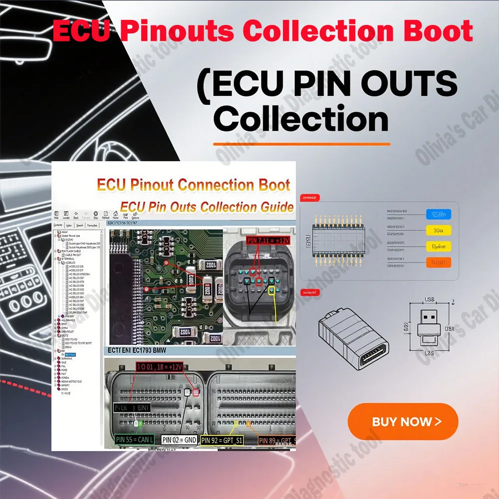 

ECU Collection Pinout File Automotive ECU Pinout Connection Boot For European models Wiring Diagram ECU Map VS ALLDATA AUTODATA