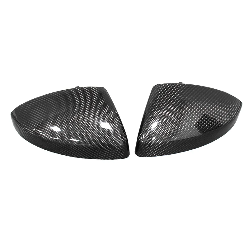 TT 2015-2018 Carbon fiber replacement 1:1 mirror For Audi NEW TT TTS R8 MK3 without Land Assist Side Mirror Cover