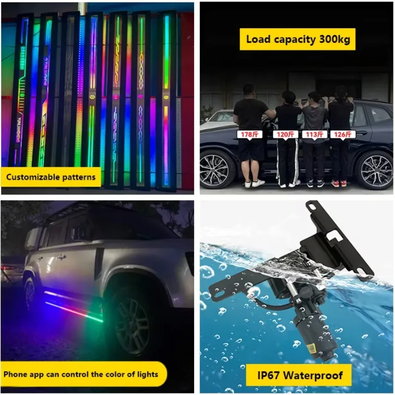 Over 500 Models Available on the Market Including SUV MPV Pickup and Single LED Electric Running Board