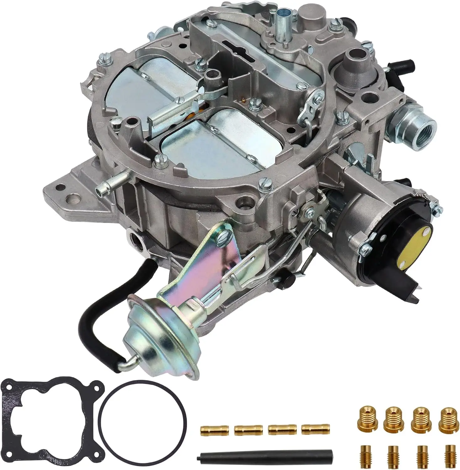 4 Barrel Carburetor for Rochester Quadrajet Carb 4MV 1904R 1906R for GM Chevrolet Chevy Cadillac 1980-1989 with 305-350 c.i Engi