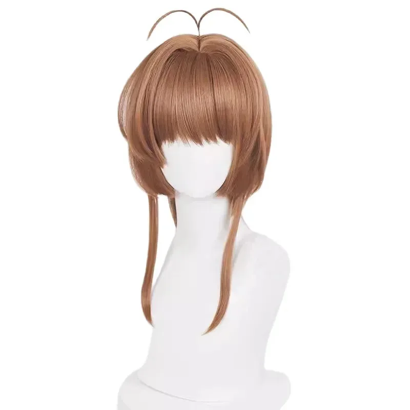 2025 Nieuwe Anime Card Captor Kinomoto Sakura Cosplay Kostuum Pruik Schoenen Meisjes Vrouwen Kikker Regenjas voor Kinderen en Volwassen ★ ★ ★ ★