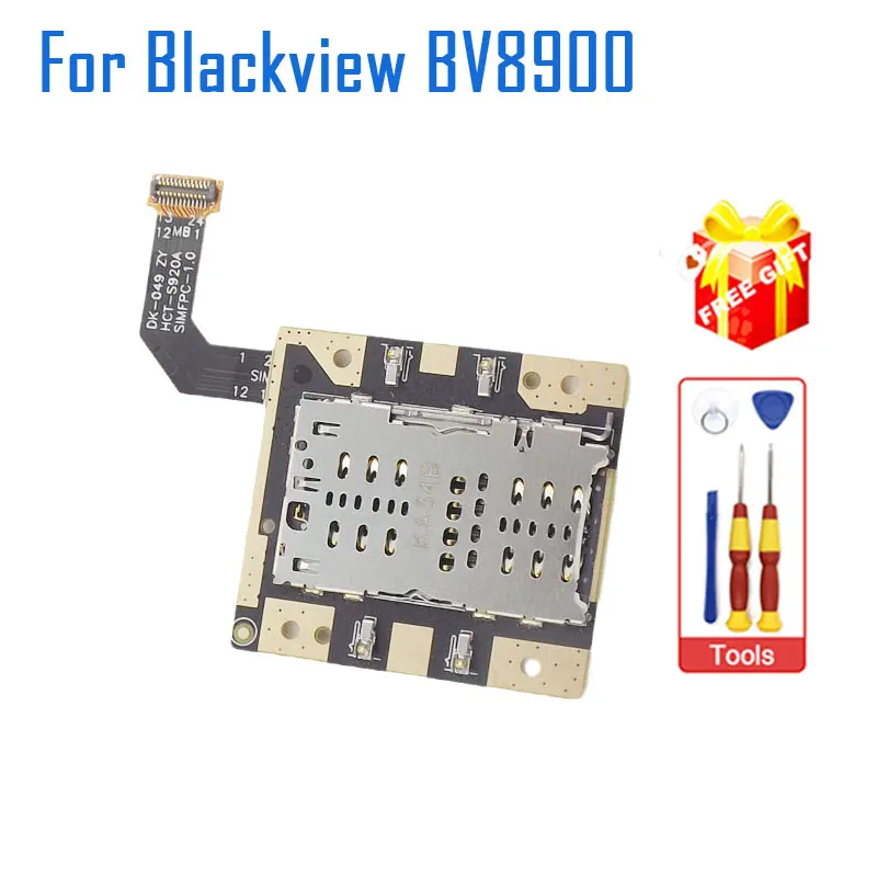 New Original Blackview BV8900 Card Seat Small Plate With SIM Transfer FPC Repair Accessories For Blackview BV8900 Smart Phone