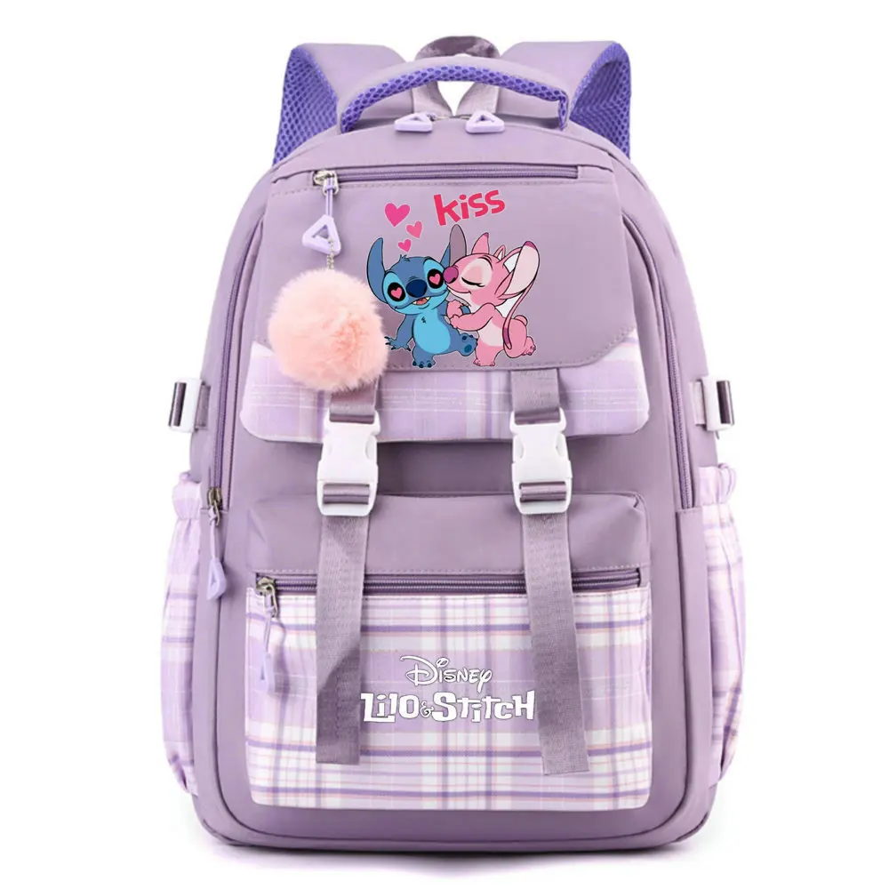 

Lilo Stitch Backpack for Girl Boy Student Teenager Children Rucksack Women Cute Casual School Bags Kids Birthday Gift Toy