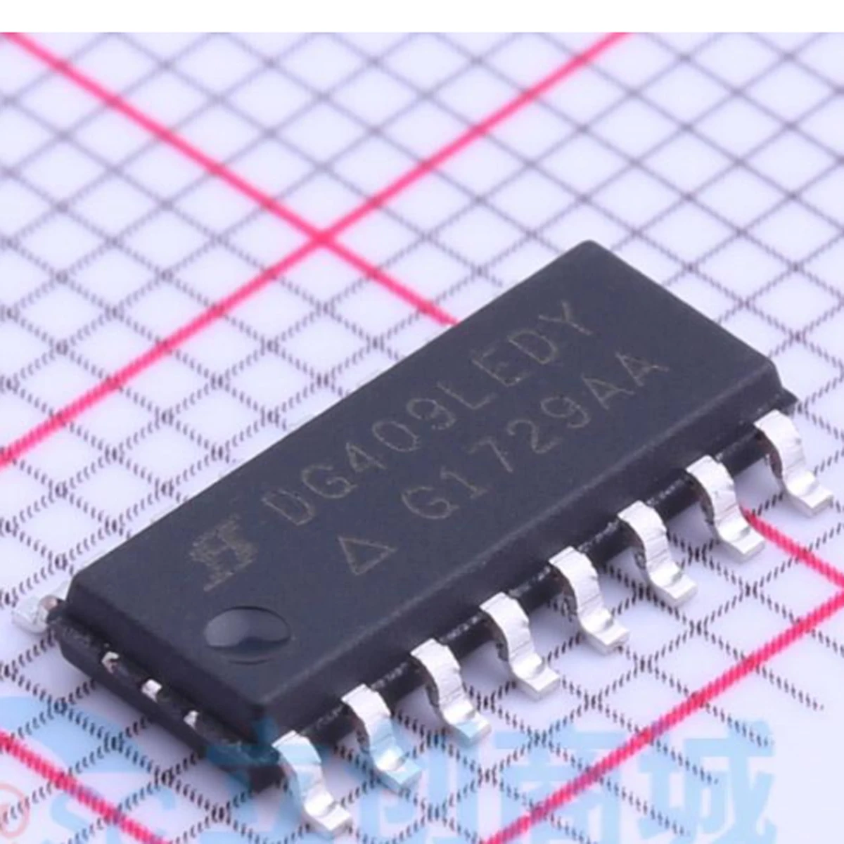 

5PCS NEW original DG409LEDY Multiplexer Switch ICs Dual 4 Ch Multiplaxr Pd 600MW SOIC16 DG409LEDY-T1-GE3 IC SP4T X2 23OHM 16-pin