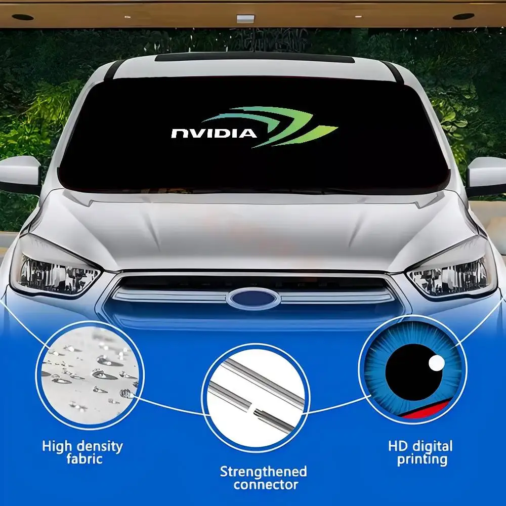 Nvidia Windshield Sunshade Windscreen Cover Sun Shade Auto Sun Visor Car-covers Car Solar Protection