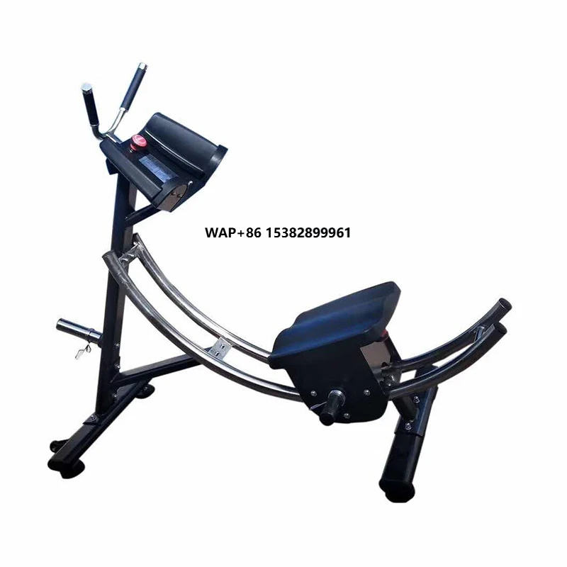 

Professional Fitness Equipment THYFIT Stainless Steel Abdominal Machine Ab Coaster Exercise Core Waist Muscle Roller Trainer
