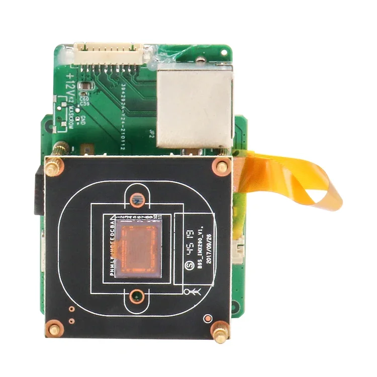 IPC-38 Board Ethernet WIFI 1080P 30fps Low Light Rockchip RV1126 IP Camera Module with RS232 for Industrial Security Monitoring