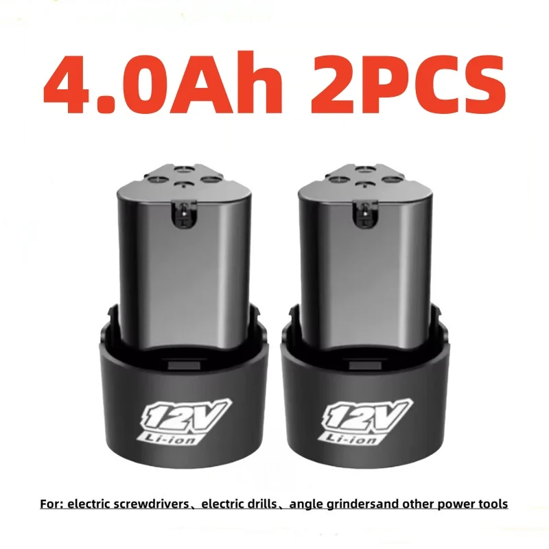 12V 4000mAh universele oplaadbare lithiumbatterij voor elektrische schroevendraaiers, boormachines, mini-haakse slijpmachines en ander elektrisch gereedschap