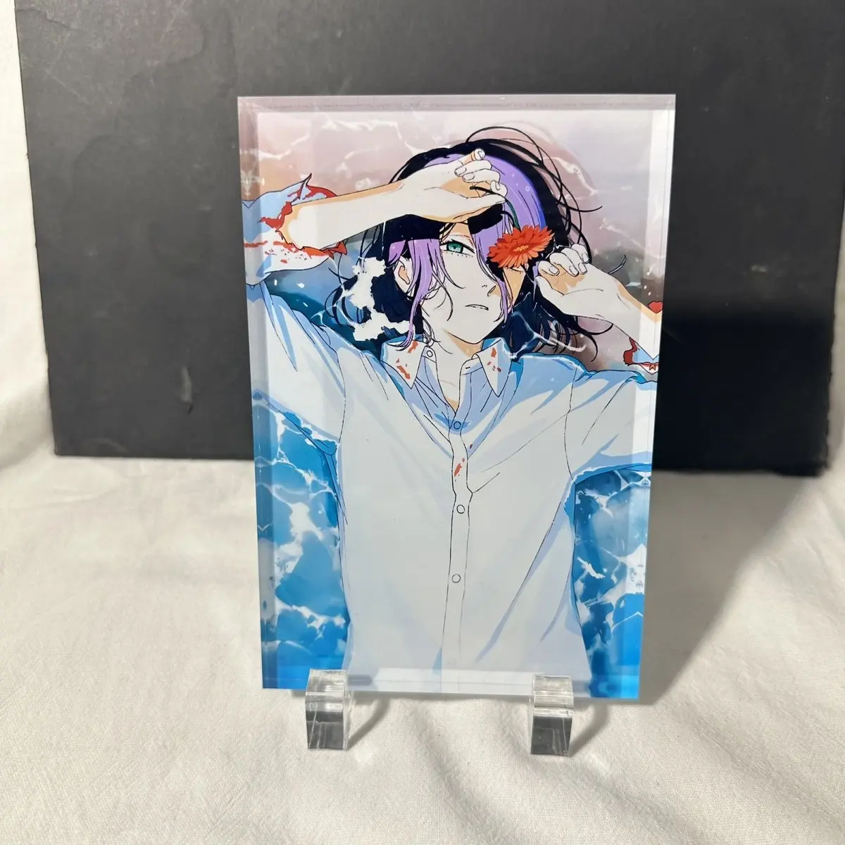 ของสะสมจากภาพยนตร์ Chainsaw Man Reze Arc ชุดของเล่นอะคริลิค Reze Bouquet ตุ๊กตา Reze ของตกแต่งโต๊ะทำงาน