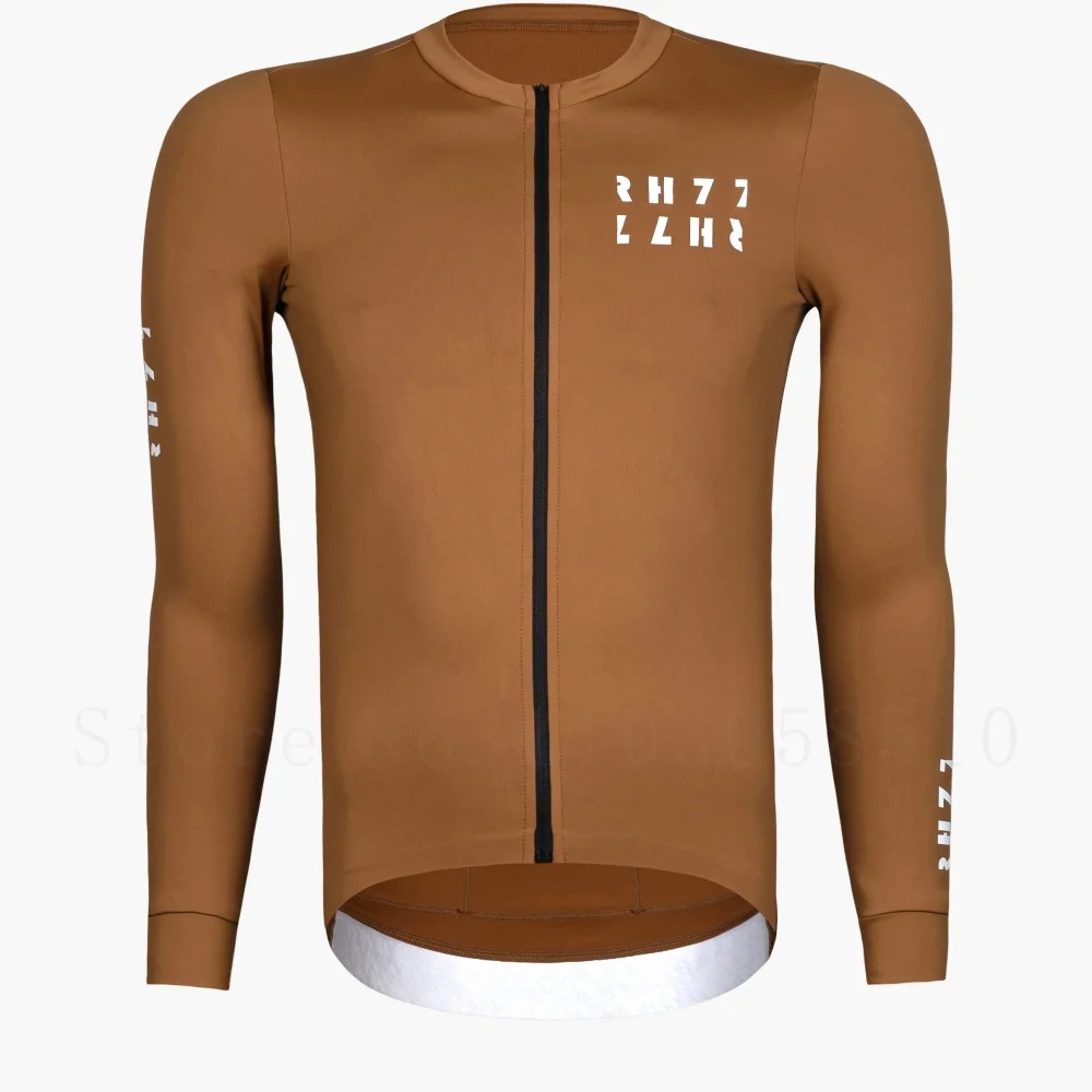 

Spring Autumn Men Long Sleeve Cycling Jersey Outdoor Team Racing Shirts Road Bicycle Breathable Clothing Ropa Ciclismo Team Race