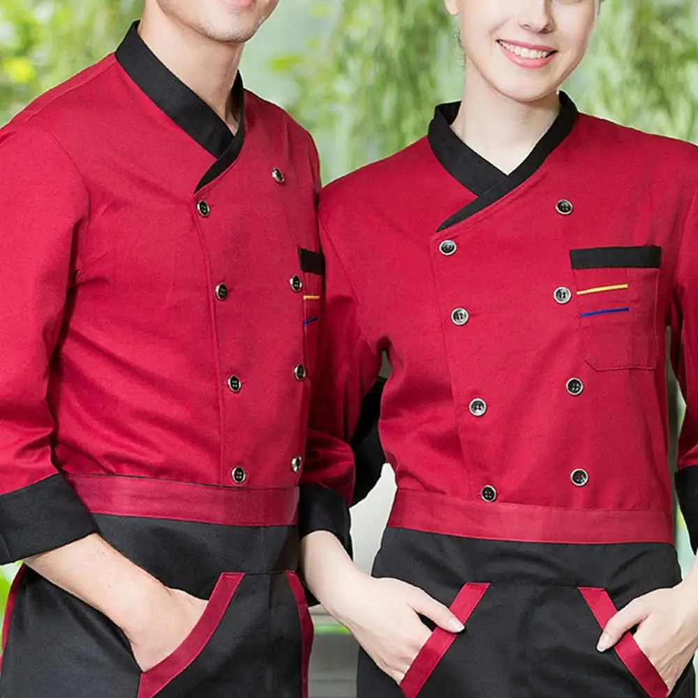 Vêtements de cuisine pour traiteur, uniforme de cuisine d'hôtel de grande taille