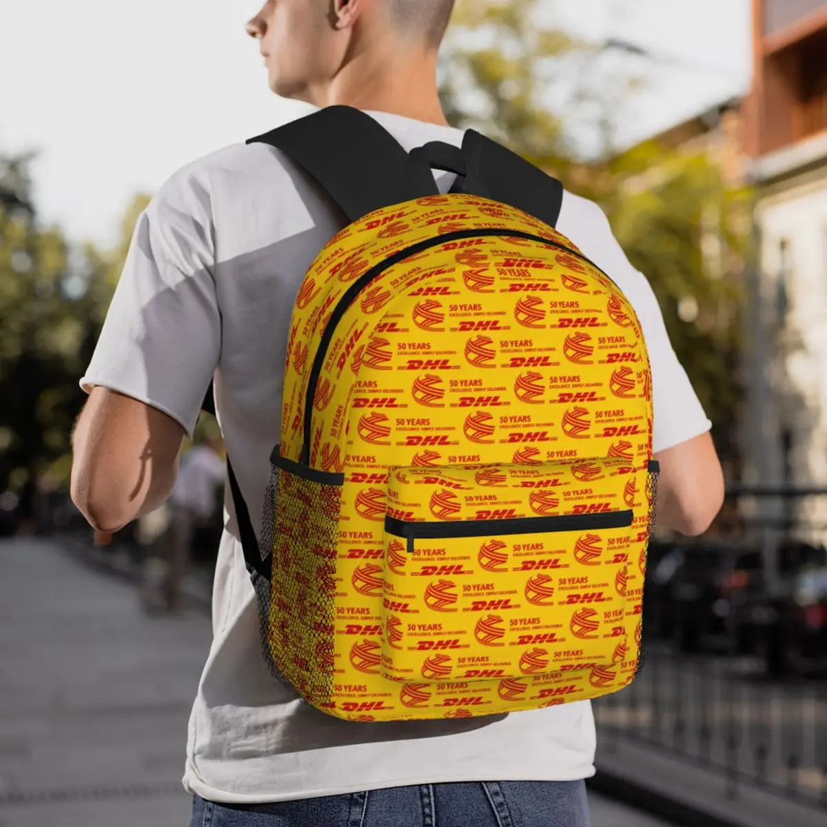 

Global Express DHL Student Backpack School Bag Hiking Travel Daypack for Men Women Fashion Bookbag Shoulder Bags