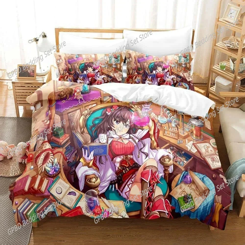 

Luxury New 3D Print THE iDOLM@STER Cinderella Girls Starlight Stage Bedding Set Anime Adult Kid Bedroom Duvet cover Sets