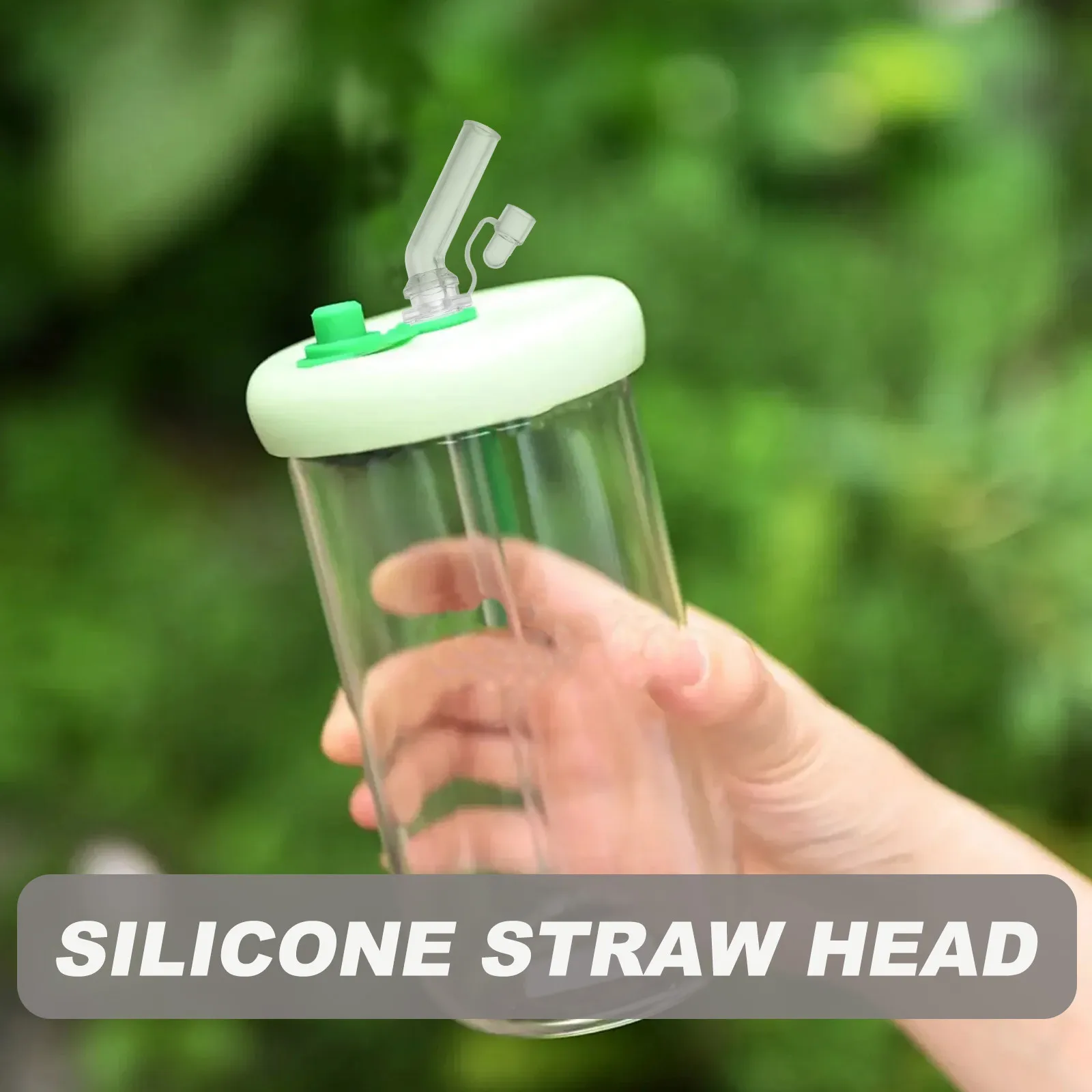 

10Pcs Silicone Kids Sippy Cup Straw Replacement Head Replacement Straws Tips for Baby Water Bottle Silicone Straw Tips