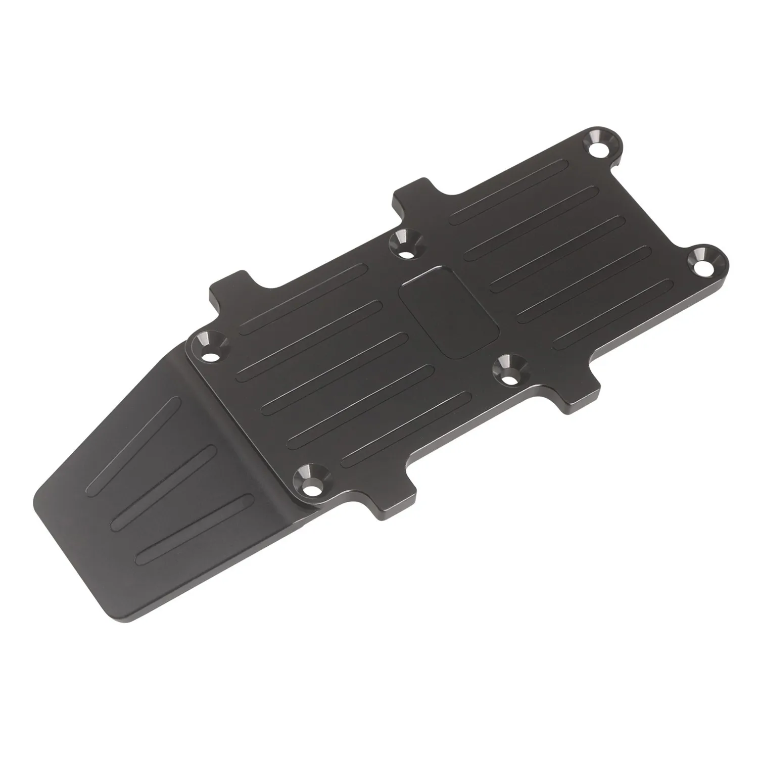 LCX Racing 1/10 RC Truck Aluminum Rear Skid Plate Underguard for Tamiya Hornet EVO Grasshopper Upgrades Parts Accessories