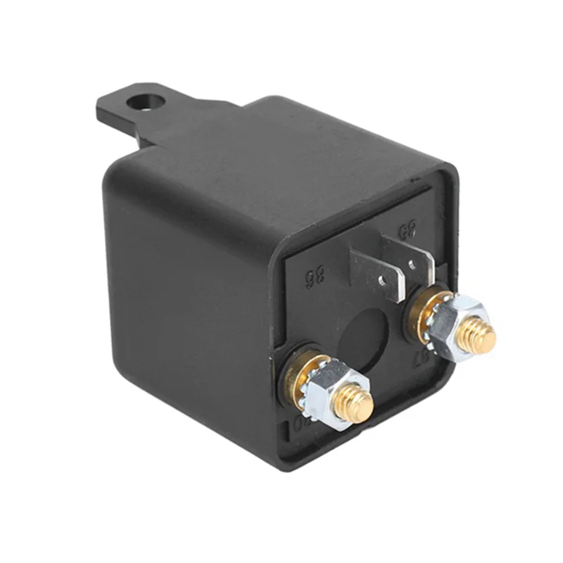 

AS60-3X WM686 DC 12V Relay Battery Isolating Relay 12V / 120A Peak Load For Car Trucks Car With Wiring Terminal