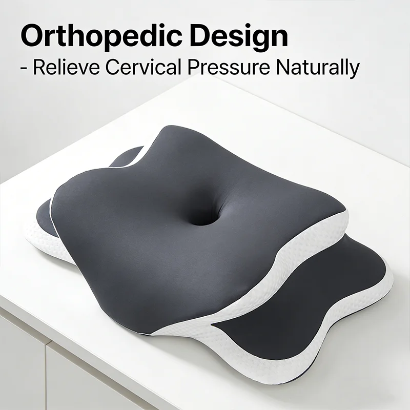 

2026 NEW Slow rebound memory pillow deep sleep pillow adult butterfly pillow zero pressure memory foam neck pillow