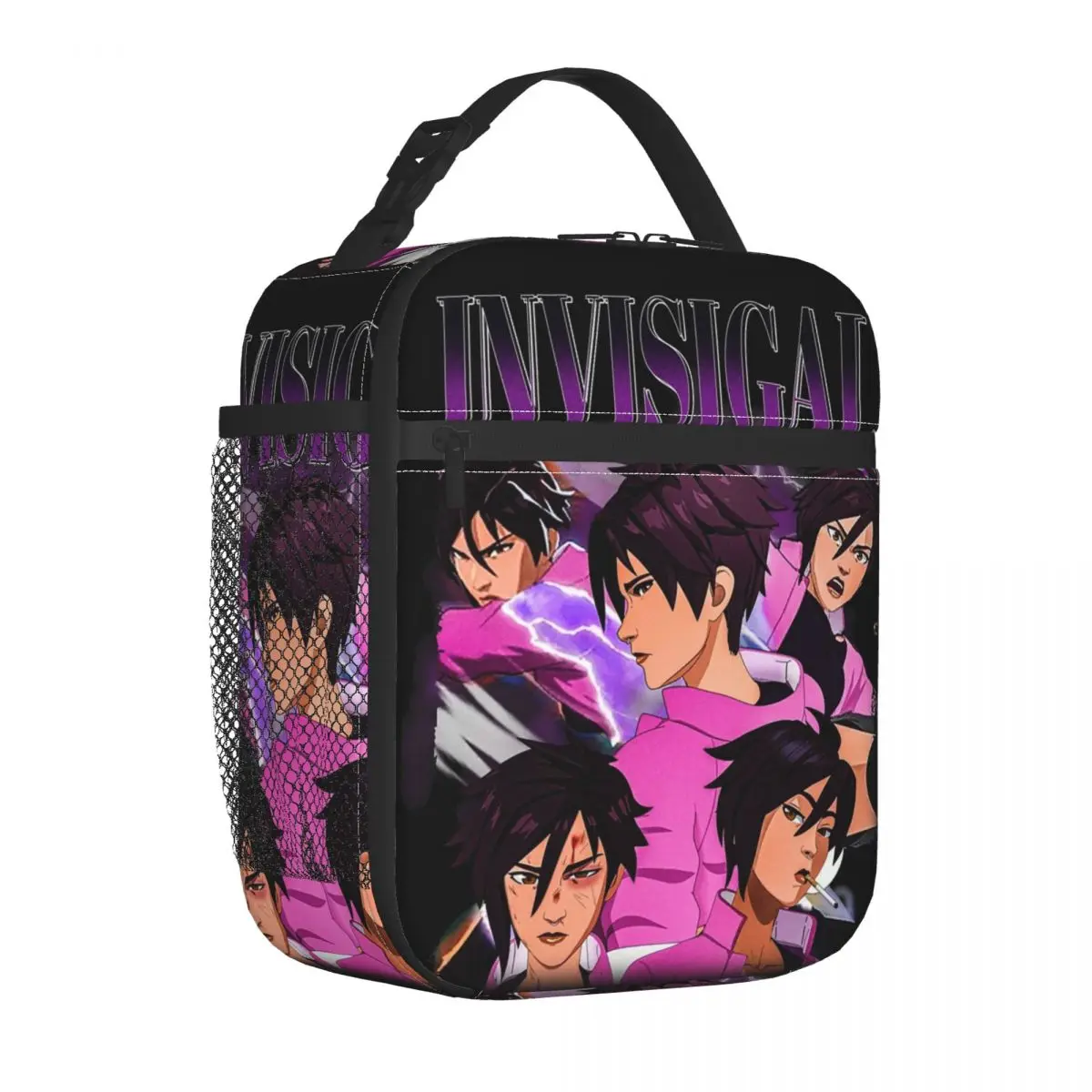Invisigal 90s Dispatch Game Insulated Lunch Bag Large Meal Container Thermal Bag Lunch Box Tote Office Outdoor Food Handbags