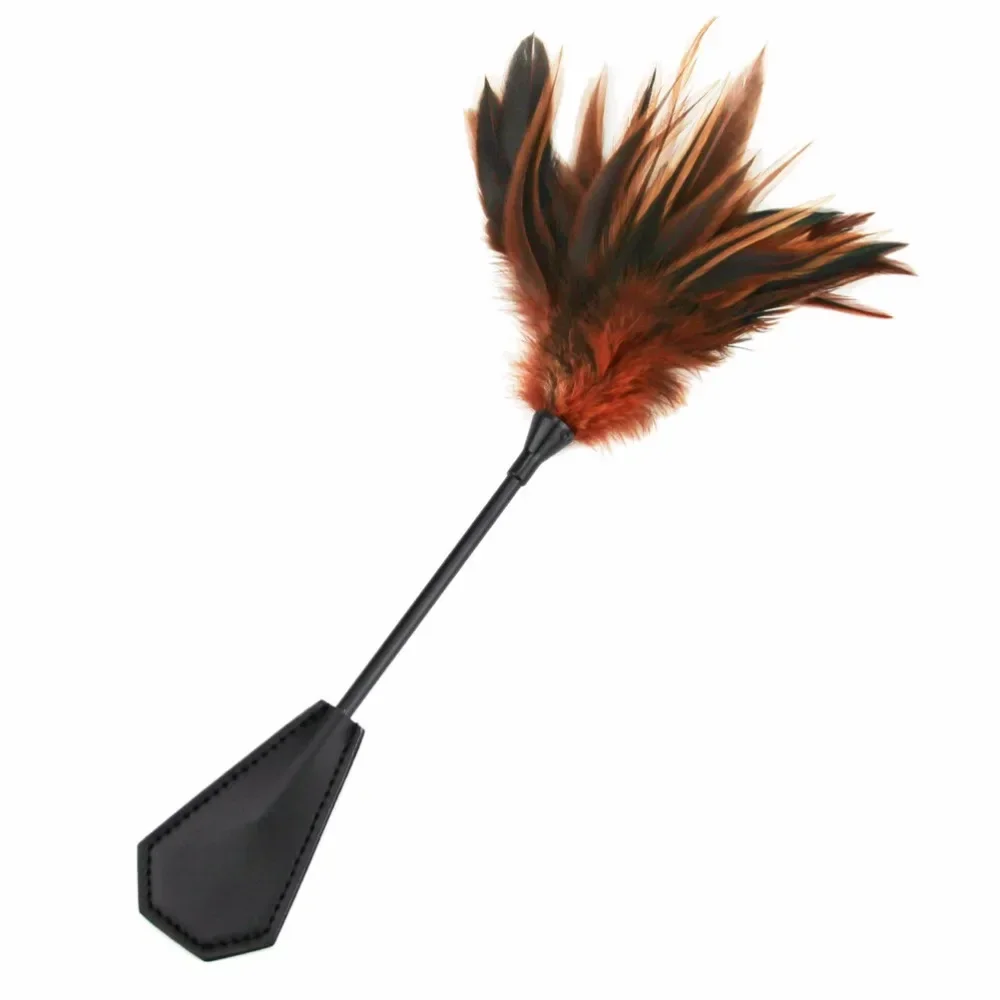 BDSM Adult Games Sex Products Tickle Sex Toys Feather Whip Flirt toys Sexy Whip Policy Knout Novelty Toy for Couple Sex Fun Game