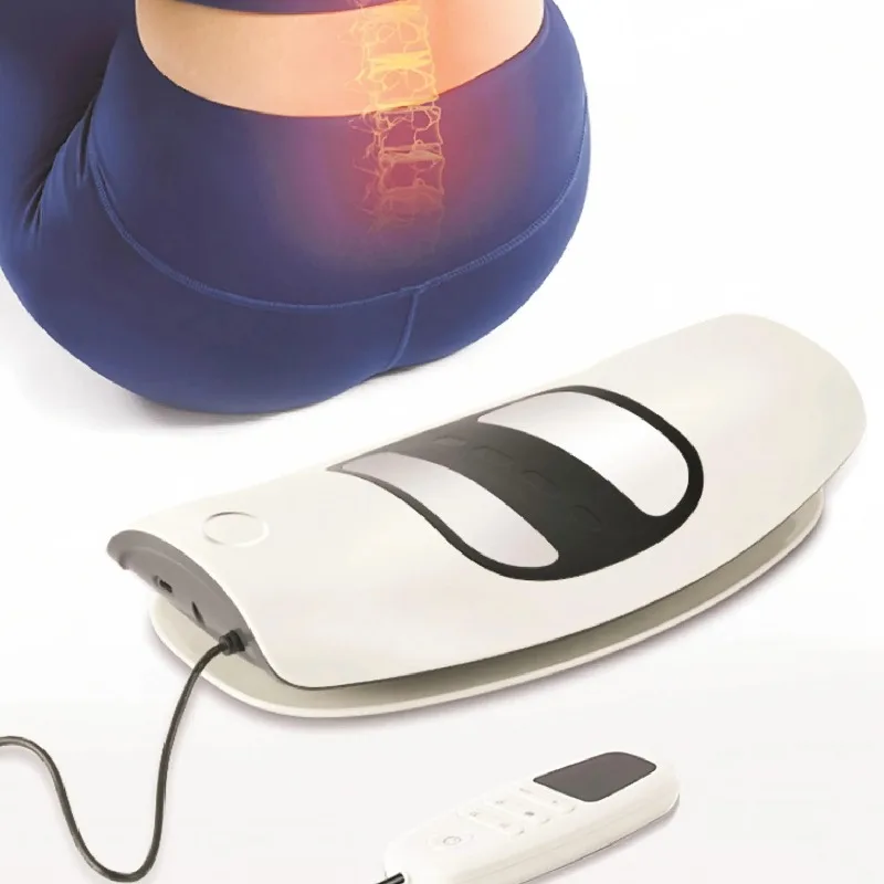 

Multifunctional Lumbar Traction Device Waist Massager Waist Spine Support Back Massage Stretcher with Vibration Traction