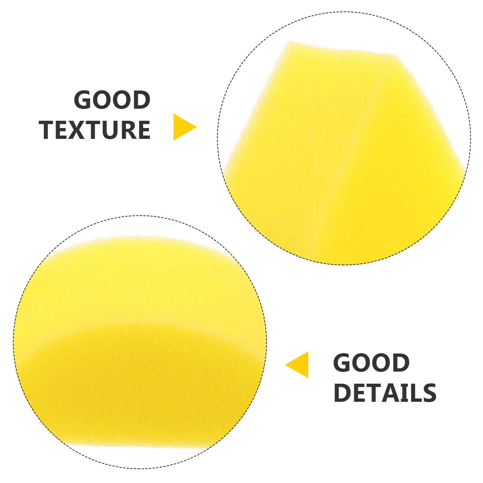 24Pcs Water Drop Face Painting Sponges High Density Body Art Makeup Sponge for Facial Blending Festival Halloween DIY Craft