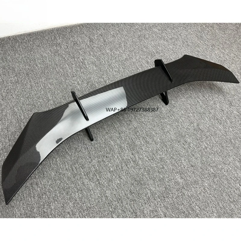 

PT Style Dry Carbon Fiber Rear Spoiler for EVO Carbon Rear Wing Auto Accessories Car Body Kits Parts
