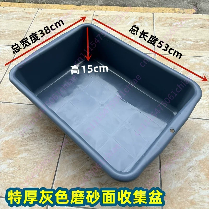 Dining car collection basin short hanging bucket collection bucket three layers cart trash can thick