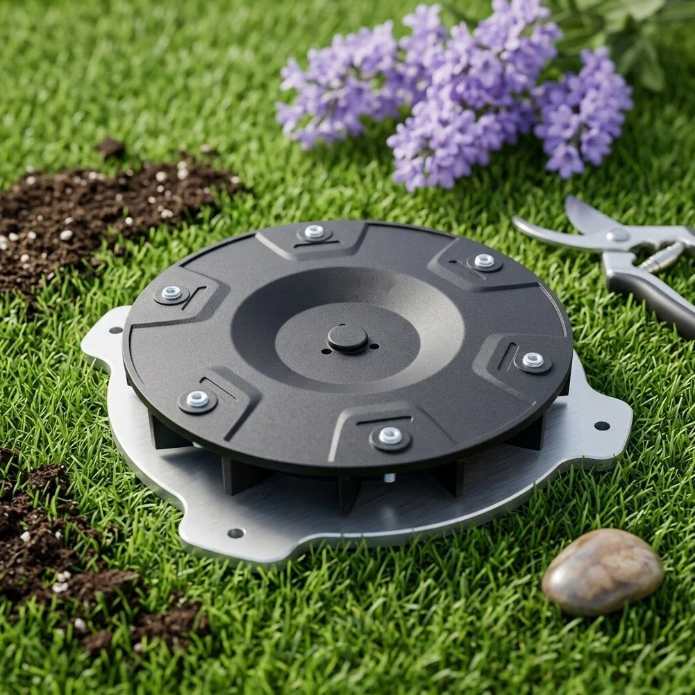 Rotary Mower Part Robot Mower Disc For Spring Mowing Replacement Disc For Lawn Mower Straightforward Installation