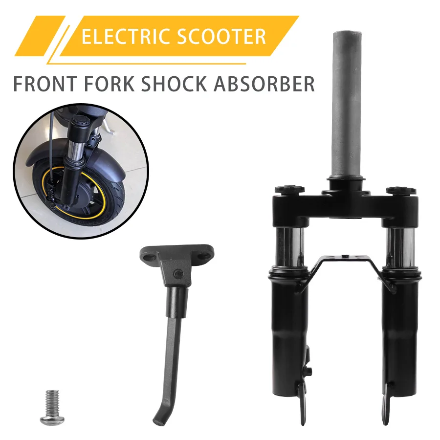 Modificted Front Suspension Kit For Segway Ninebot Max G30 Electric Scooter Front Fork Shock Absorber Assembly With Foot Support