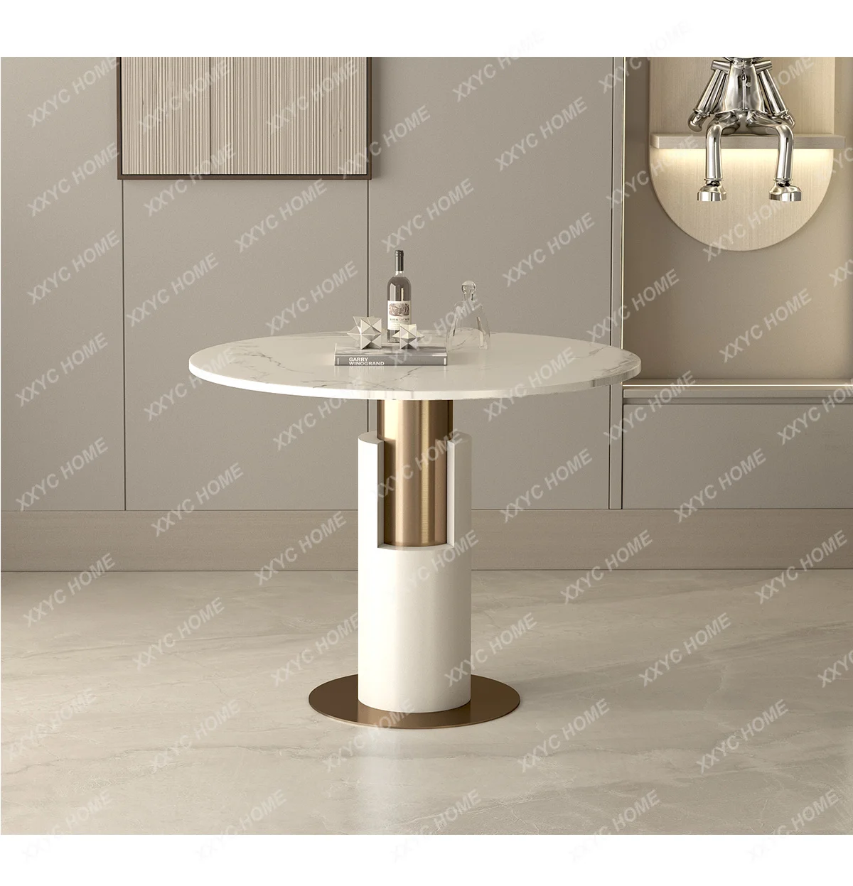 

ls 04Negotiation small square table white simple casual office reception exhibition table