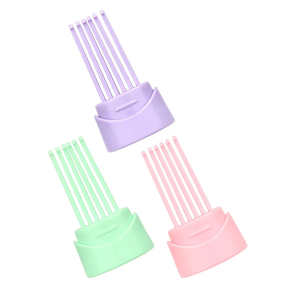 3Pcs Mini Hair Brush Cleaner Tool Claw Design Brush Cleaning Rake for Thorough Hair Removal Dandruff Grease Dust Cleaning Home