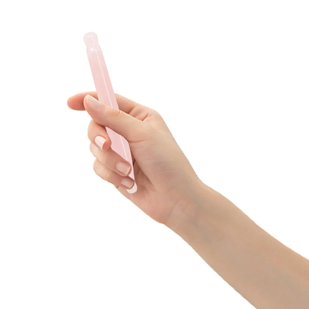 

Нефритовый массажный стержень из натурального материала, массажер триггерной точки, инструмент Гуаша, ролик для лица, способствующий кровообращение, удаление усталости, легко