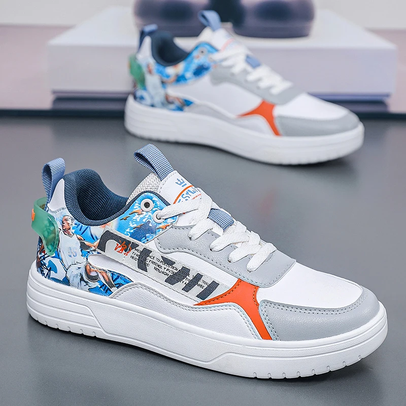 

men's sports shoes four season casual fashion versatile outdoor breathable anti slip wear-resistant running leisure sports shoes