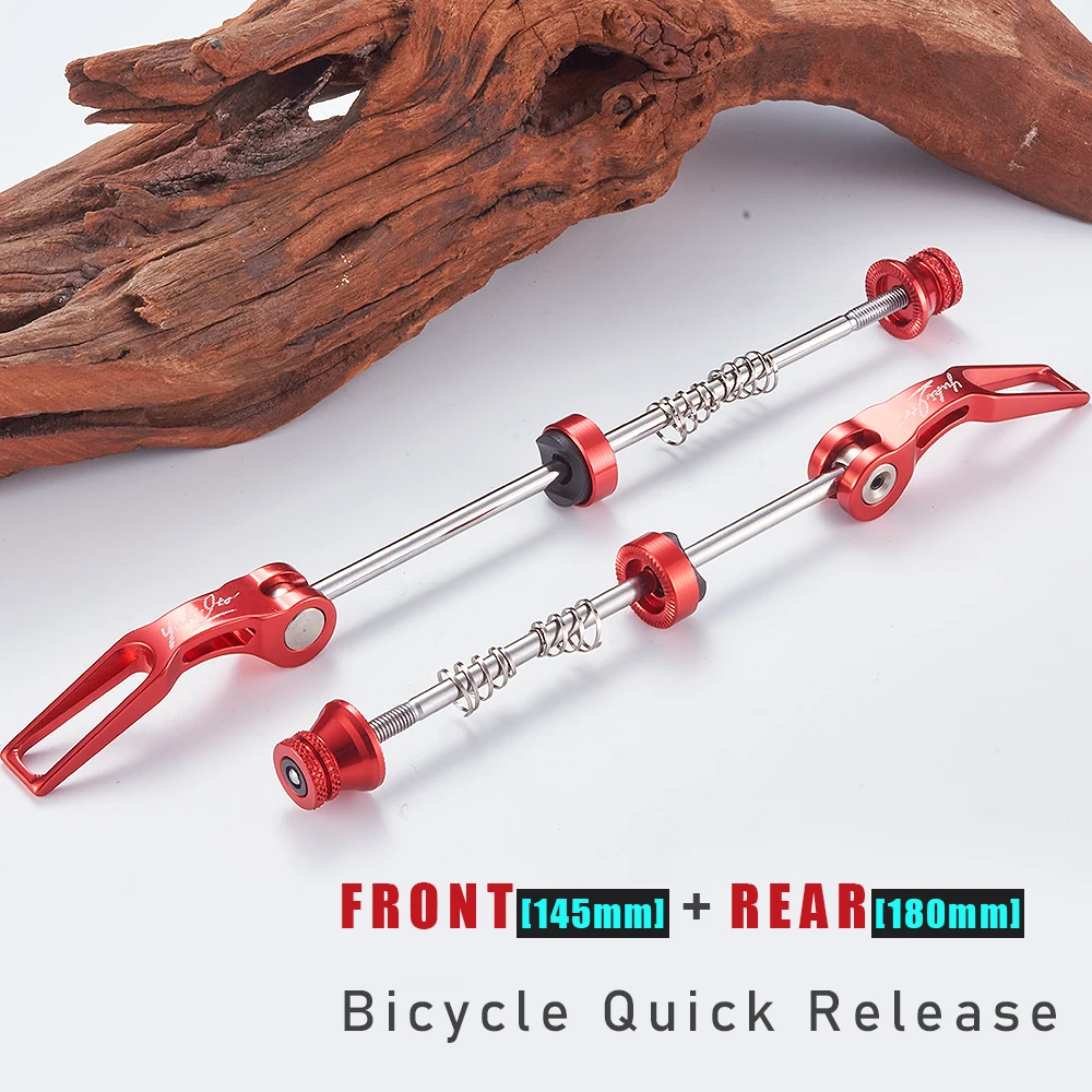 KRSEC دراجة الإفراج السريع الترباس محور أسياخ رافعة المحور الطريق دراجة هوائية جبلية استبدال أجزاء الدراجات للجبهة 145 مللي متر الخلفية 180 مللي متر #5