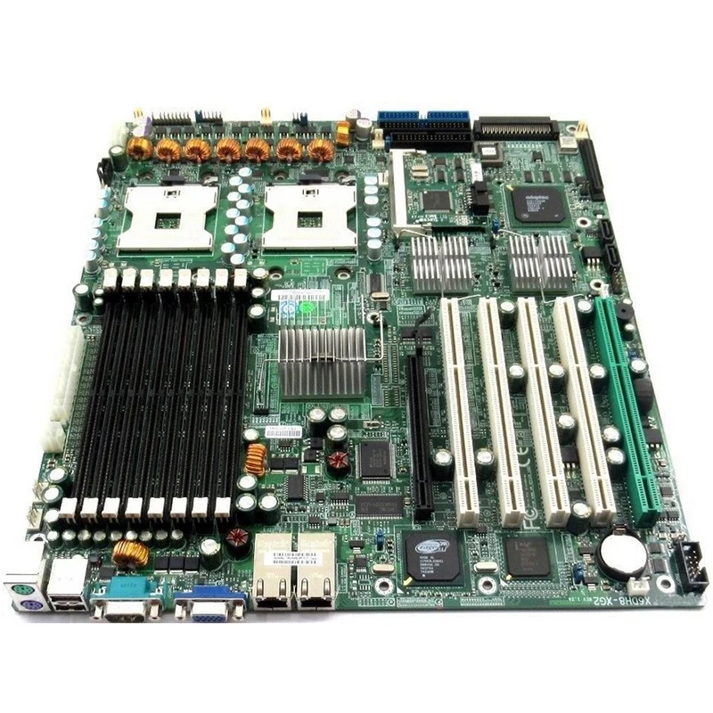 Para supermicro X6DH8-XG2 800 placa-mãe de servidor de frequência externa e7520 de alta qualidade