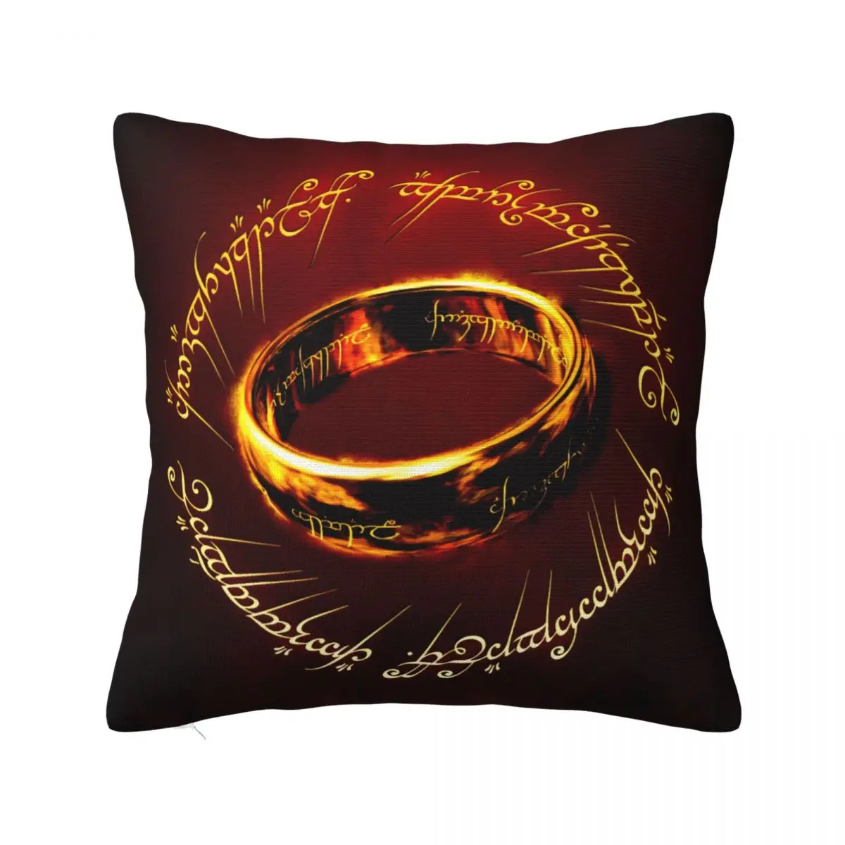 L-Lords Of The R-Rings Middle Earth Pillow Cover Cushion Cover Soft Pillow Case Funny Pillowcases For Sofa Bedroom Home Decor