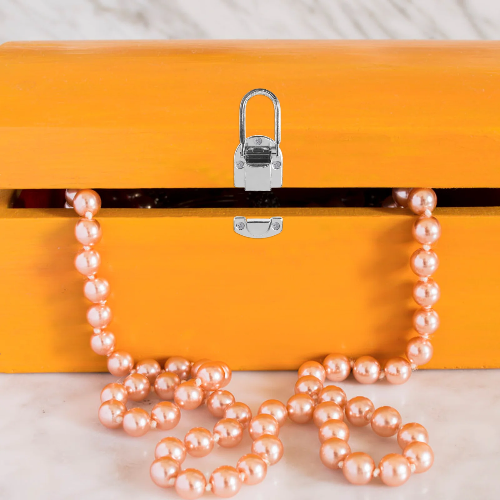 

3Pcs Metal Purse Lock Catch Durable for Jewelry Boxes Cases Chests Suitable for DIY Craft Bag Accessories Box
