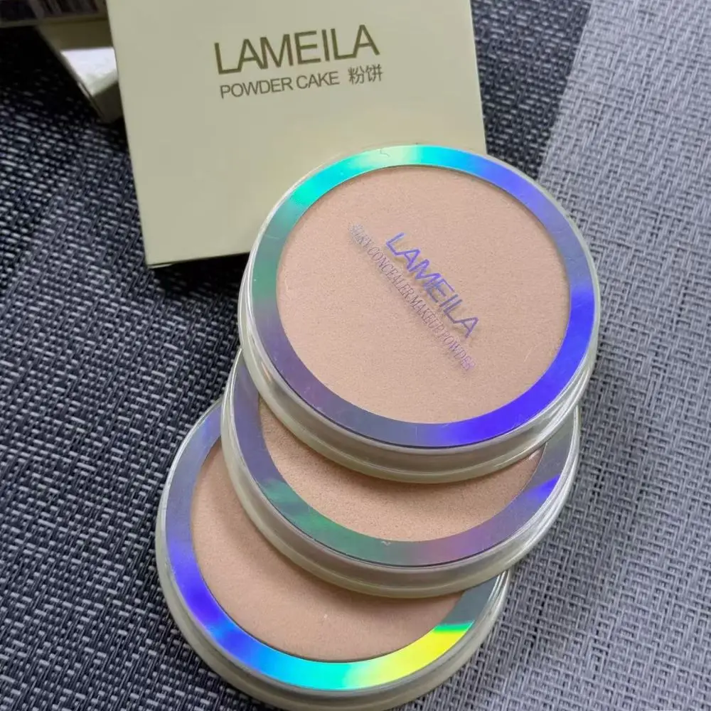 خافي عيوب البشرة الطبيعي ذو التركيز الناعم، مقاوم للماء والعرق والتحكم في الزيوت، بودرة مستحضرات تجميل للوجه تدوم طويلاً