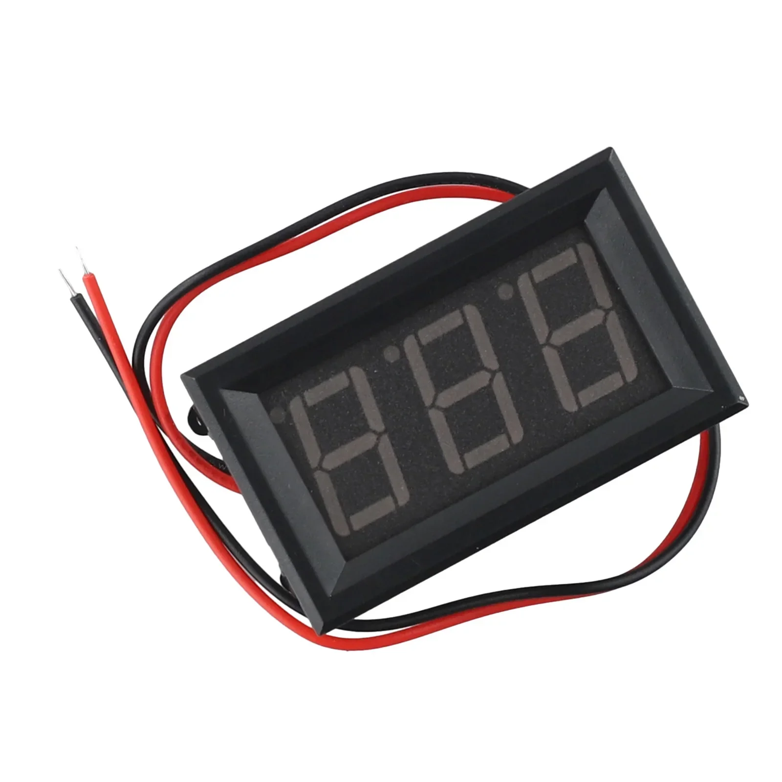 Digital 2 Line AC Voltage Table AC220V 70-500V Led Display Voltmeter Volt Detector Current Meter Panel Digital Voltage Gauge