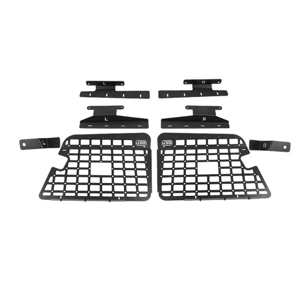 Fit for Toyota Land Cruiser J100 / Lexus LX470 1998-2007 Trunk Side Window Molle Panels Cargo Organizers Racks