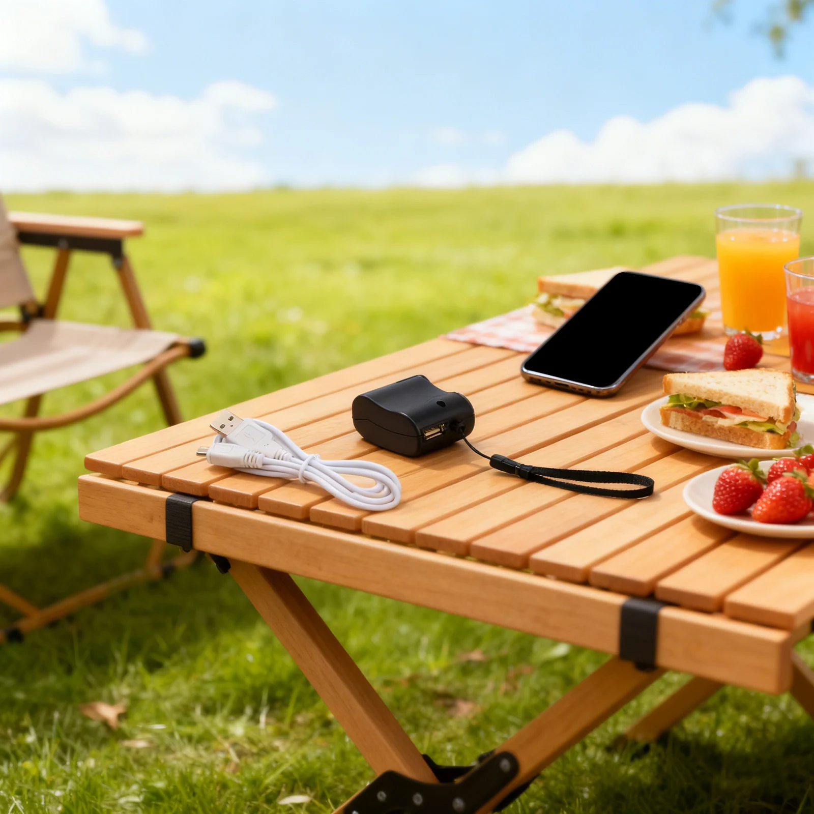 For Digital Devices Portable Power Generator 58*46*31mm Compact Design For Portability Compatible With USB Devices