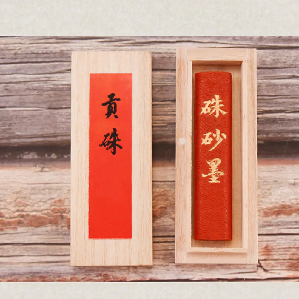 

1Pcs Chinese Calligraphy Ink Ink Stick Handmade Natural Inkstone Suitable for Beginners Students Painting Tools