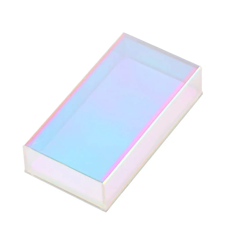 SENSE LASHES-soporte de acrílico para pestañas, caja de almacenamiento de paletas, azulejo de pestañas con cubierta a prueba de polvo, herramientas de maquillaje para extensiones de pestañas