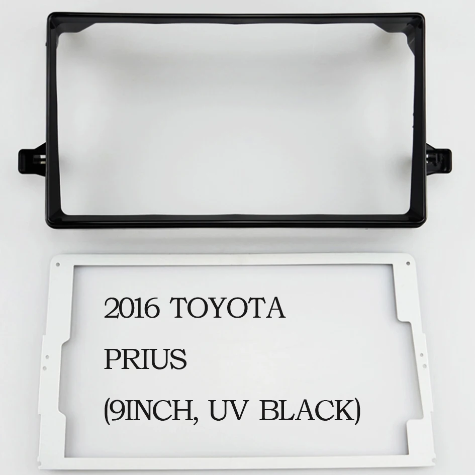 9 Inch Stereo Radio For TOYOTA PRIUS XW50 2016 Car Panel Dash Kit Install Console Bezel Adapter Plate Frame Accessories