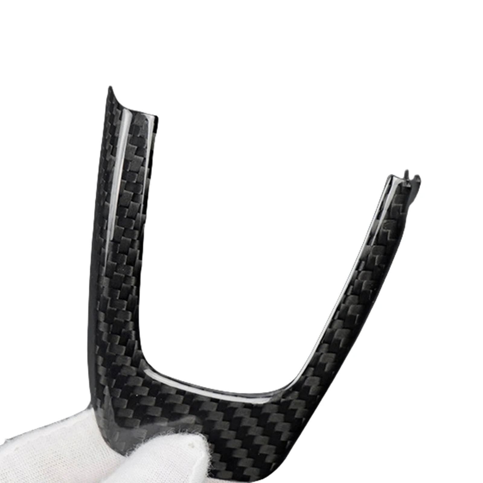 

​Inner Steering Wheel Lower Sticker Trim For Fiat 500 Abarth 595 2012 2013 2014 2015