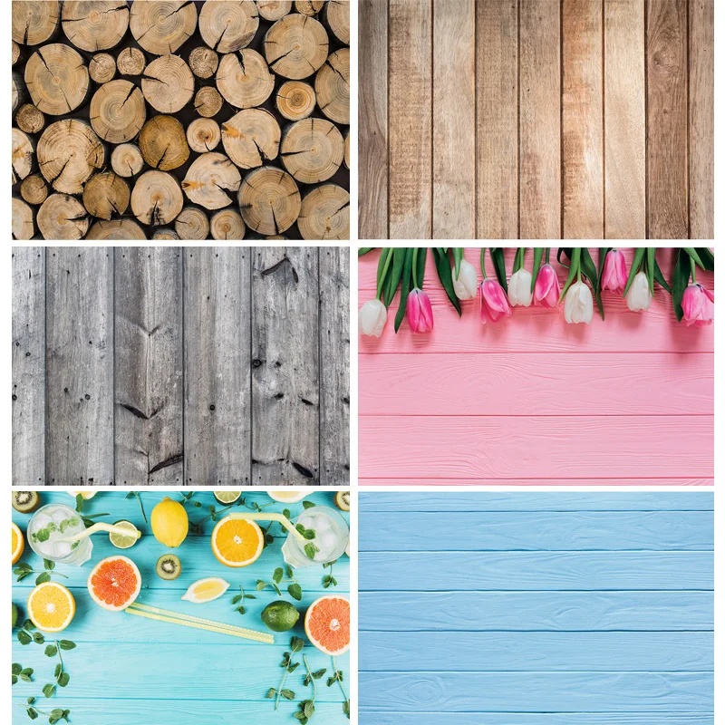 ZHISUXI Vinyl Custom Photography Backdrops Wooden Planks Theme Photography Background 210203FB-02