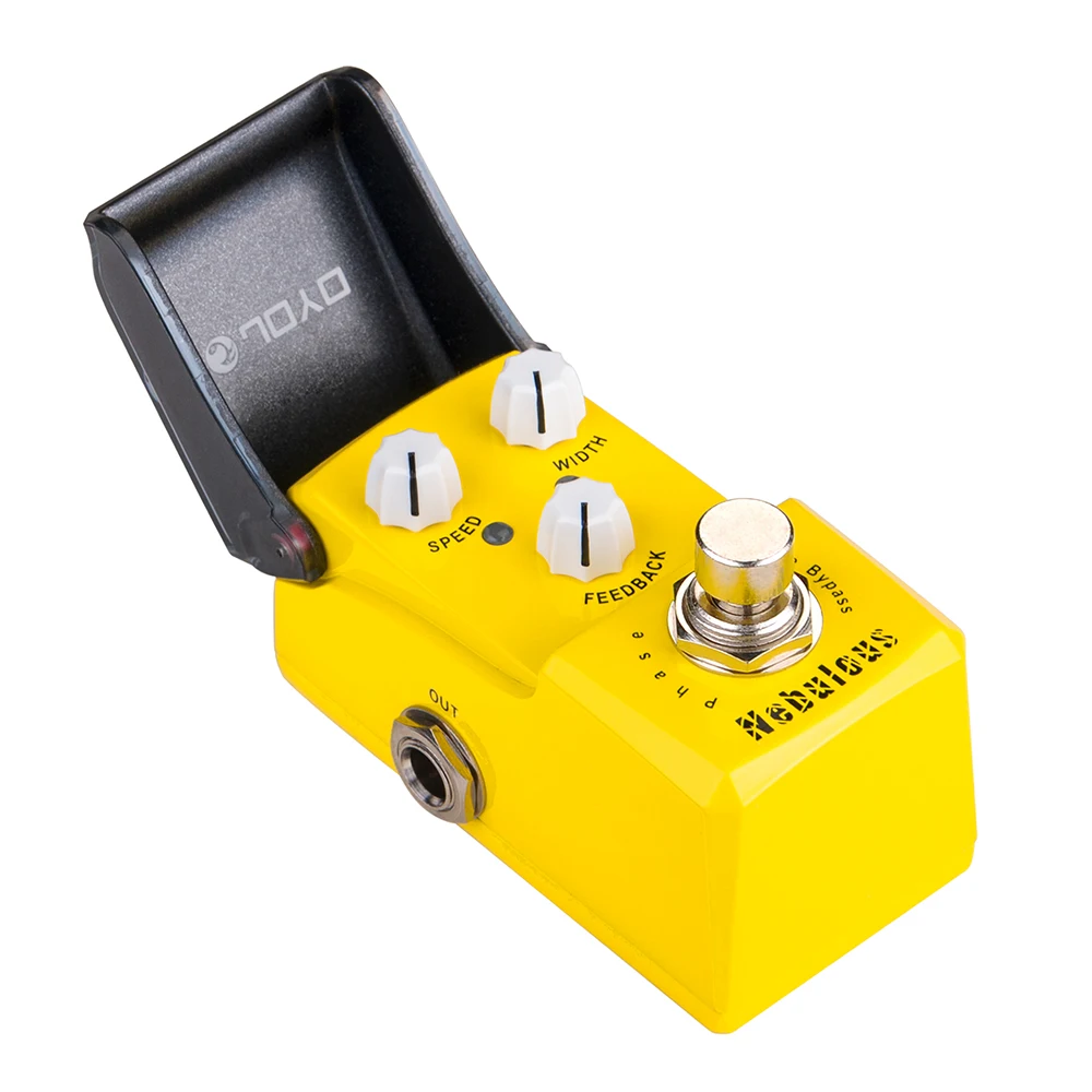 JOYO JF-328 NEBULOUS Phaser Pedal Classic Analog 4 Stage Phaser Effect Pedal Splits Guitar Signal into 2 Path